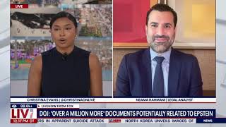 LiveNOW from FOX | Former prosecutor Neama Rahmani on DOJ uncovering more Epstein files