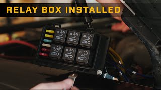 Accessory Relay Box Installed