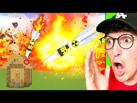 Testing Nuclear Bunkers in Minecraft To See If They Work