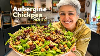 Healthy + delicious = AUBERGINE SALAD
