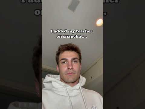 If we had teachers on Snapchat part 4 #youtubepartner #shorts