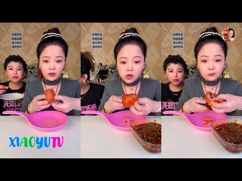 【Xiaoyu Mukbang】XIAOYU EATING SHOW。ASMR MUKBANG SATISFYING。Mukbang Chinese。N01。150125。6
