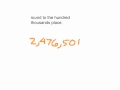 Rounding Whole Numbers to the Hundred Millions Place