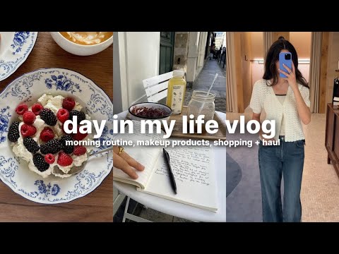 vlog: summer morning routine, makeup chats, shopping hauls, etc