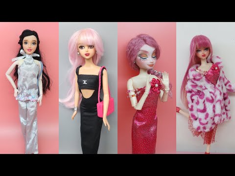 fixing dolls nedd help- doll dress DIY tutorial #diyminiatureideas #barbidollmakeover #barbiedolls
