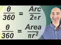 Calculating Arc Length and Sector Area with Proportions