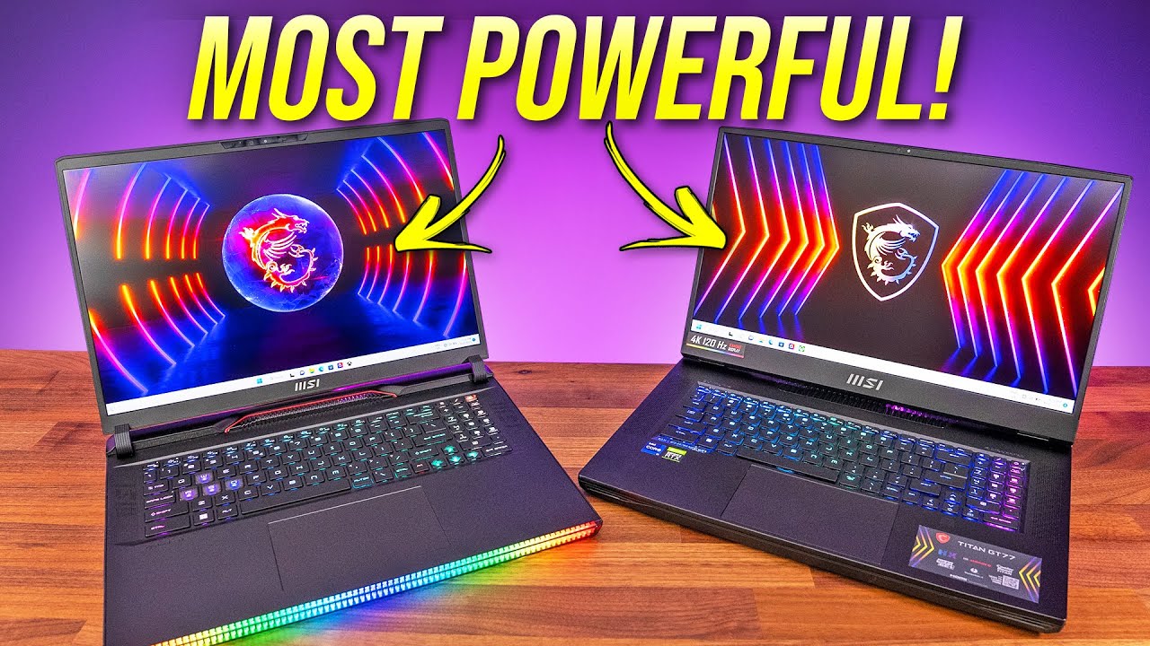 MSI’s 2 Most POWERFUL Gaming Laptops in 2023!
