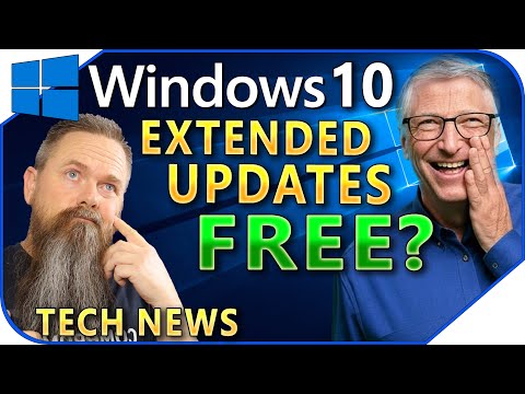 Windows 10 Extended Updates Now FREE?