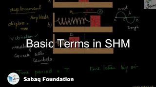 Basic terms in SHM