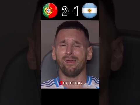 Portugal🇵🇹 vs Argentina🇦🇷 World Cup Final Penalties 2024 #ronaldo #youtube #football #shorts