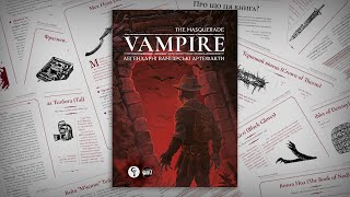 Тизер книги "Легендарні вампірські артефакти" для Vampire the Masquerade (V5/V20)