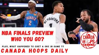 NBA Finals Preview: Knicks vs Spurs | OKC's Game 7 Disaster  + Jamal Murray OUT | Canada Hoops Daily