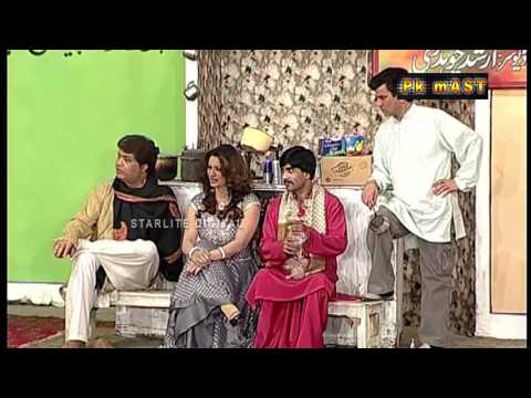 Best Of Saima Khan and Sajan Abbas New Stage Drama Comedy Clip | Pk Mast
