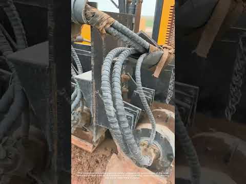 shoulder soil forming machine