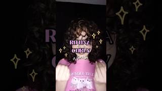 ASMR MI RUTINA CURLY #asmr #hair #fyp #curlyhair