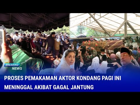 Proses Pemakaman Aktor Senior Minggu Pagi, Meninggal Akibat Serangan Jantung