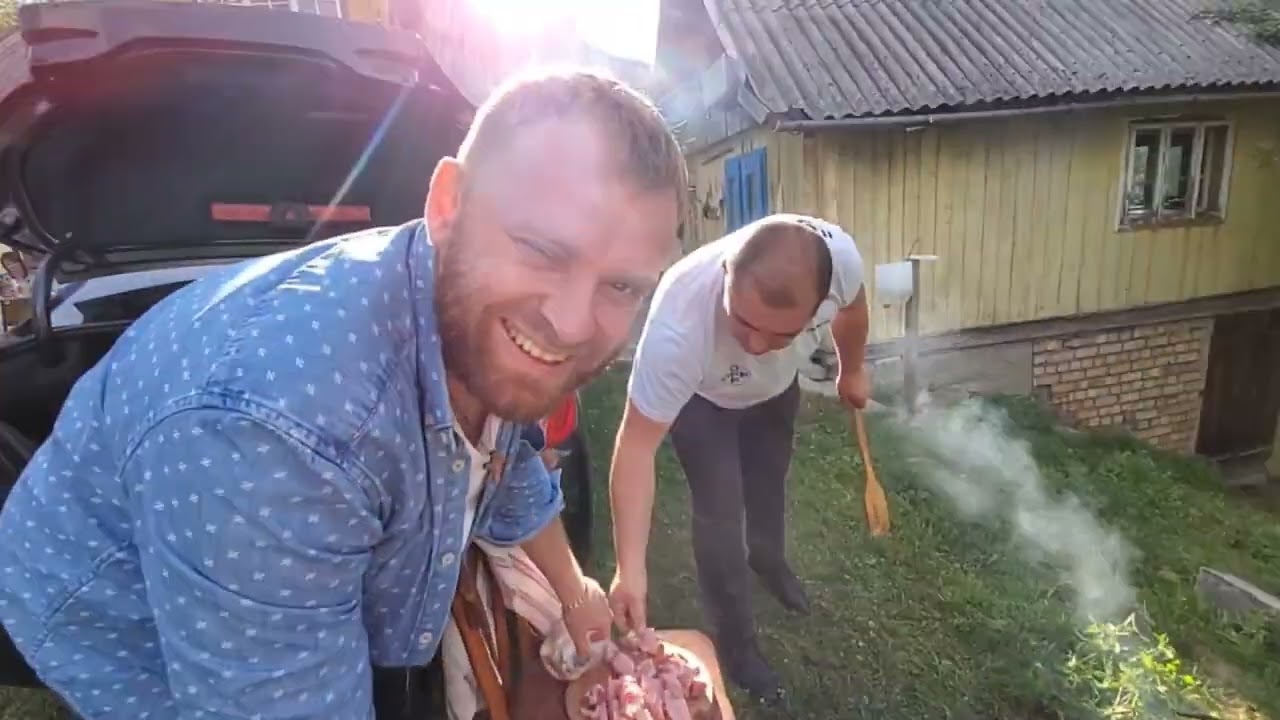 Мастер класс по мясу на костре