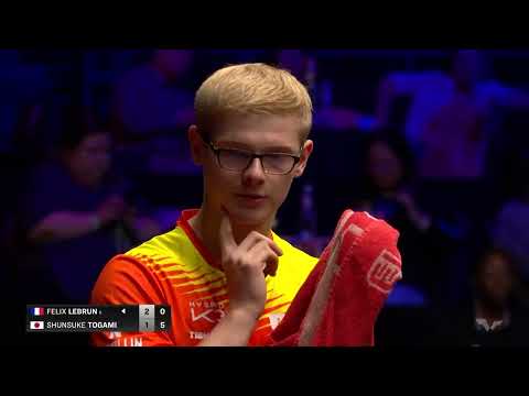【サーブミスを自己申告】パリ五輪銅メダル・F.ルブランのスポーツマンシップ|USスマッシュ2025 男子シングルス1回戦