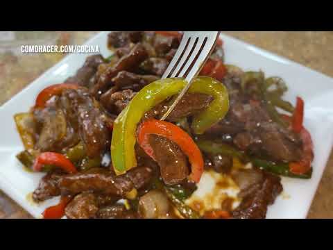 🥩 Cómo Hacer Pepper Steak 🔥 ¡La Auténtica Receta de Res Picante! 🍽️🌶️