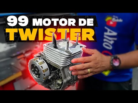 CG 99 MOTOR DE TWISTER! FINALIZAÇÃO DO MOTOR