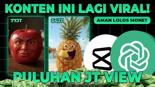 Pemula Bisa Cuan Dari Konten VIRAL ini di YT SHORT!Cara Dapat Uang dari Youtube 2025 Terbaru