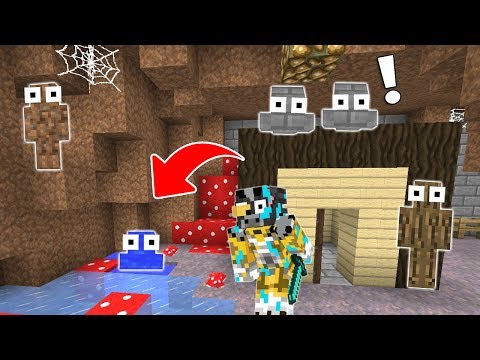 TROLLEANDO EN ESCONDITES SECRETOS CON DIAMANTES 😂 SERVIDOR TROLL DE MINECRAFT