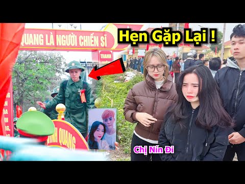 Phạm Thư Khóc Nức Nở Khi Đưa Kiên Chổi Đi Lính | Kiên Chổi Nhập Ngũ