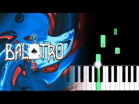 Balatro Theme ▶ EASY Piano Tutorial