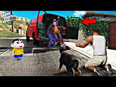 Tracy Got kidnapped but shichan & franklin saved her |Gta 5 Shinchan Franklin Malayalam |