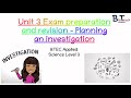 Experimental Design and Enzyme Activity