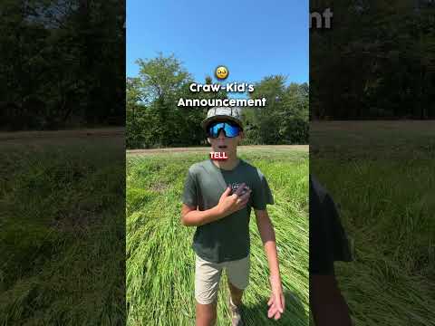 Craw-Kid Has A Sad Announcement…
