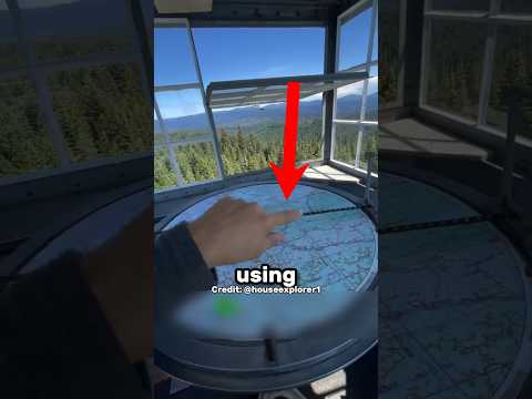 Solitary Job of Fire Lookout