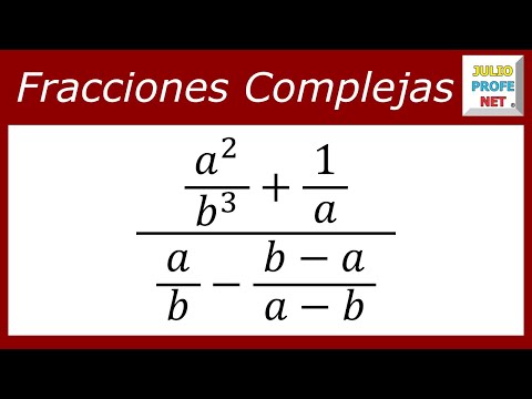 FRACCIONES COMPLEJAS - Ejercicio 7