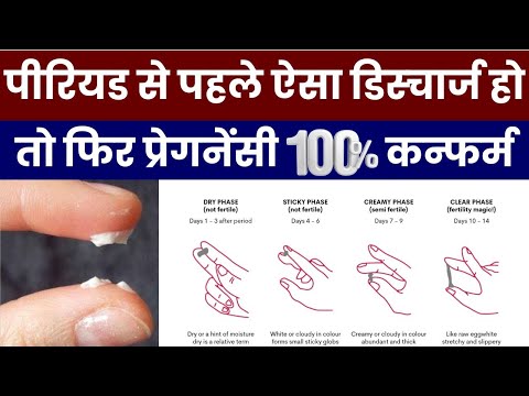 पीरियड से पहले ऐसा डिस्चार्ज मतलब प्रेगनेंसी कन्फर्म | Discharge pregnancy symptom in Hindi