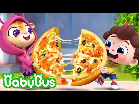 Vai Dividir Sua Pizza? 🍕 | Compartilhar é Bom | Músicas Infantis | Sim! Neo | BabyBus Português