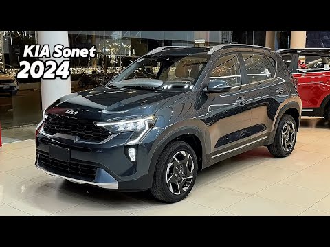 New Kia Sonet ( 2024 ) - 1.5L Luxury Compact SUV | Exterior And Interior