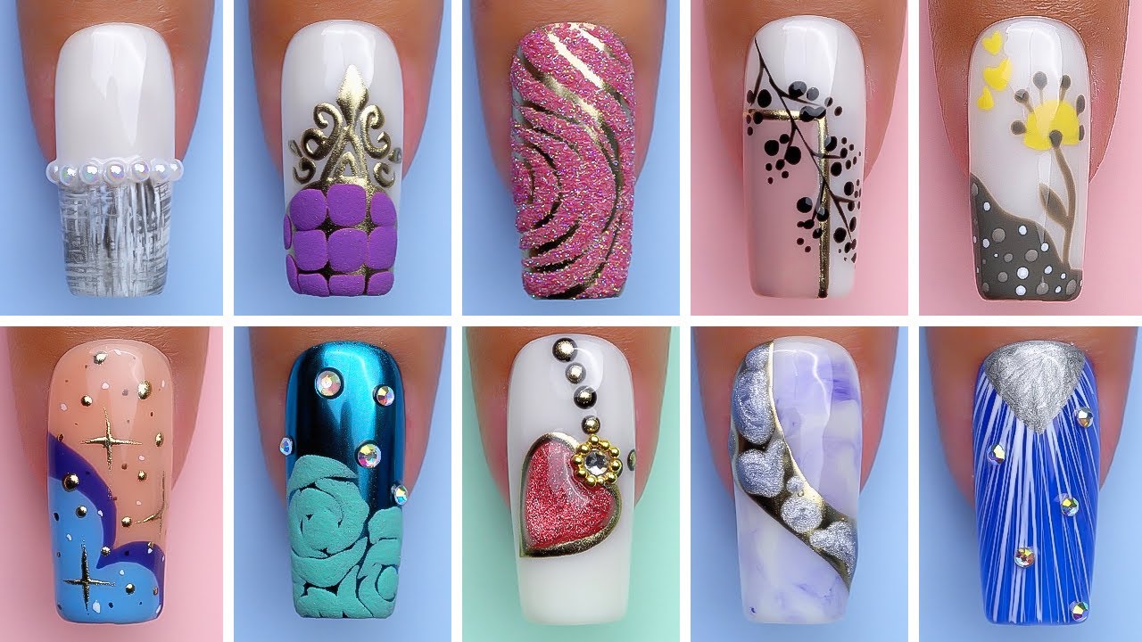 Beauty Nail Art Designs 2023 | DIY Nails Art Ideas Compilation