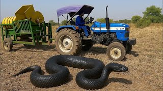 Surjeet Multicrop Paddy Thresher | Sonalika 42 Di Tractor | Thresher video | Tractor Video