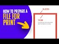 Preparing a File for Publishing