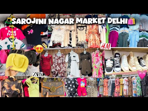 Sarojini Nagar Market Latest Collection💓| July Latest Collection Starts Rs.30 |Shopping With Shop No