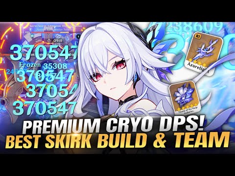 Deadly Cryo DPS! Best Skirk Build & Team! | Genshin Impact Indonesia