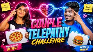 We Tried The Couple Telepathy Challenge 🧠❤️!! HarishJoshi ✨🤍