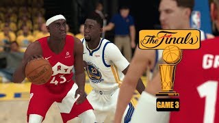 NBA Finals 2019 - Golden State Warriors vs Toronto Raptors - Game 3 NBA 2K19 6/5/19 Simulation