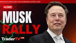SpaceX Jumps 8% on Tesla Merger Buzz as Netflix Slides Before Meta Earnings | Stock Market Live