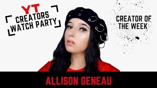 Small YouTuber Creator of The Week | ALLISON GENEAU