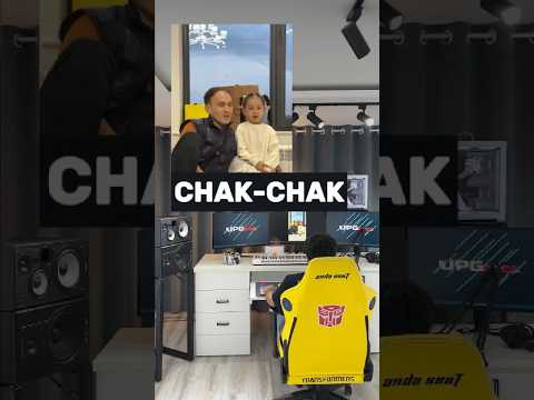 Chak-chak 🎀🥰 videodan musiqa yaratdim 😎 #abbosxon_arabbayeev #remake #remix #chakchak
