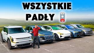Jechałem tymi LUKSUSOWYMI ELEKTRYKAMI tak długo aż ZUPEŁNIE PADŁY!