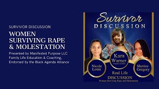Survivor Discussion: Women Surviving Rape and Molestation Part I