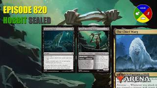 MTG Arena Run: Hobbit Sealed with Black-Green Ferocious... something.