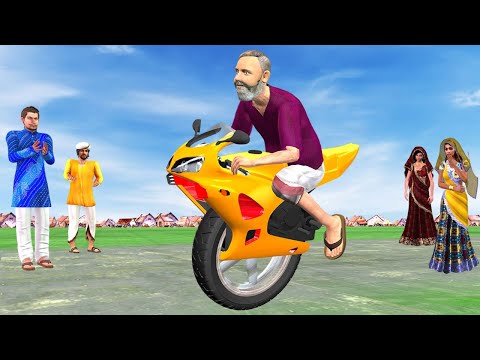 एक पहिया मोटरबाइक One Wheel Motorbike Challenge New Comedy Video Hindi  Funny Comedy Video